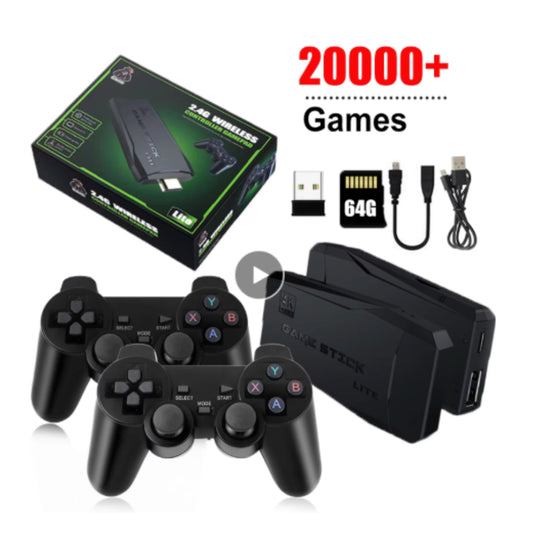 Retro Gaming Console with x2 Wireless Controllers